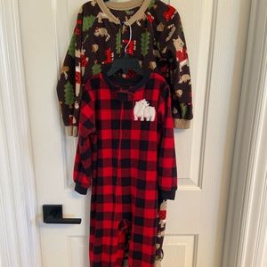 Carters 1-Piece Fleece Footie PJs, size 4T